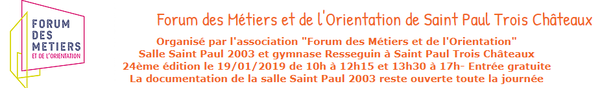 Forum de l'orientation et des métiers
